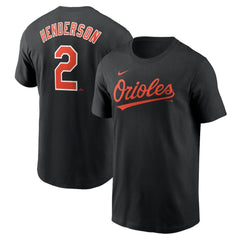 Gunnar Henderson Baltimore Orioles Nike Fuse Name & Number T-Shirt | MLB Online