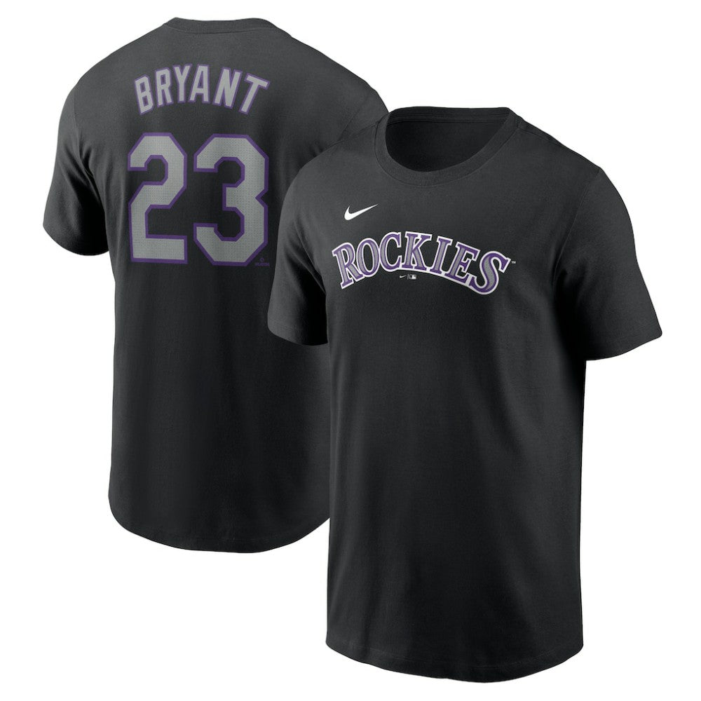 Kris Bryant Colorado Rockies Nike Fuse Name & Number T-Shirt | MLB Discount