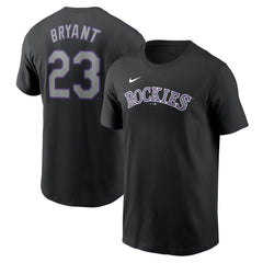 Kris Bryant Colorado Rockies Nike Fuse Name & Number T-Shirt | MLB Discount