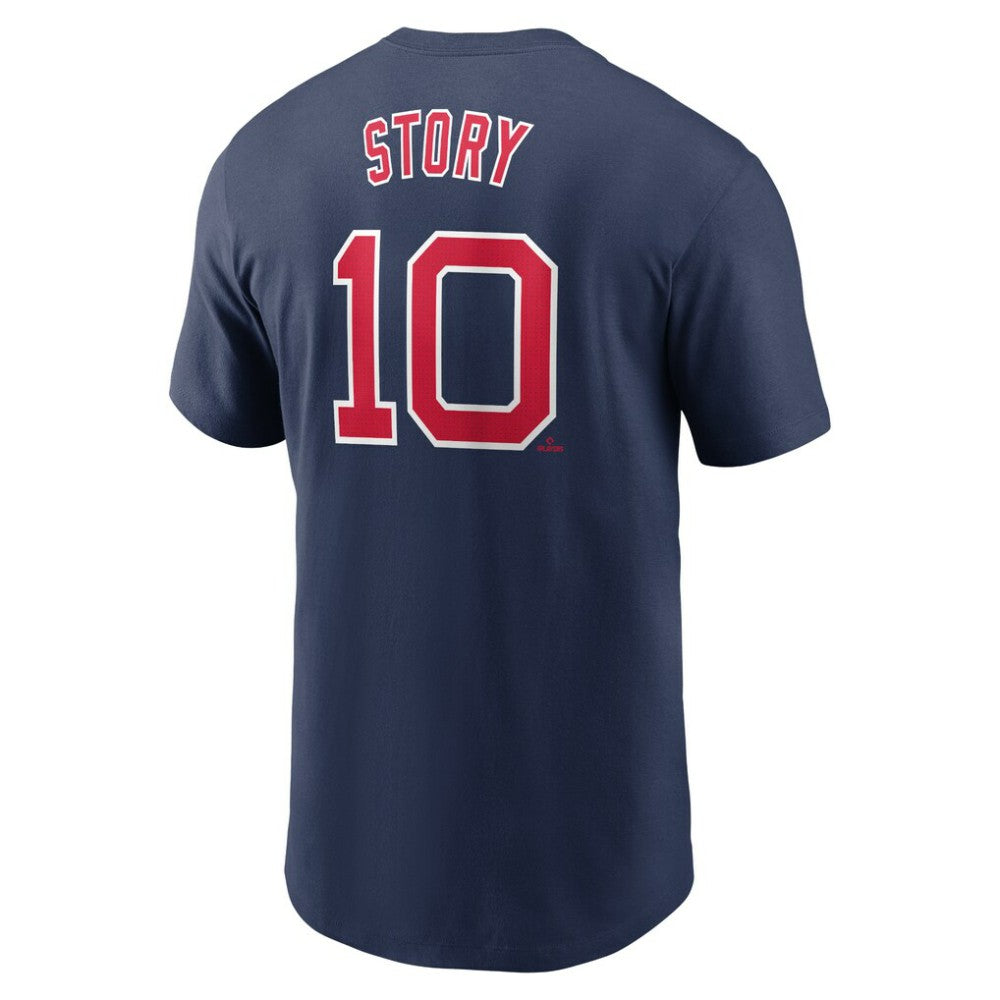 Trevor Story Boston Red Sox Nike Fuse Name & Number T-Shirt | MLB New