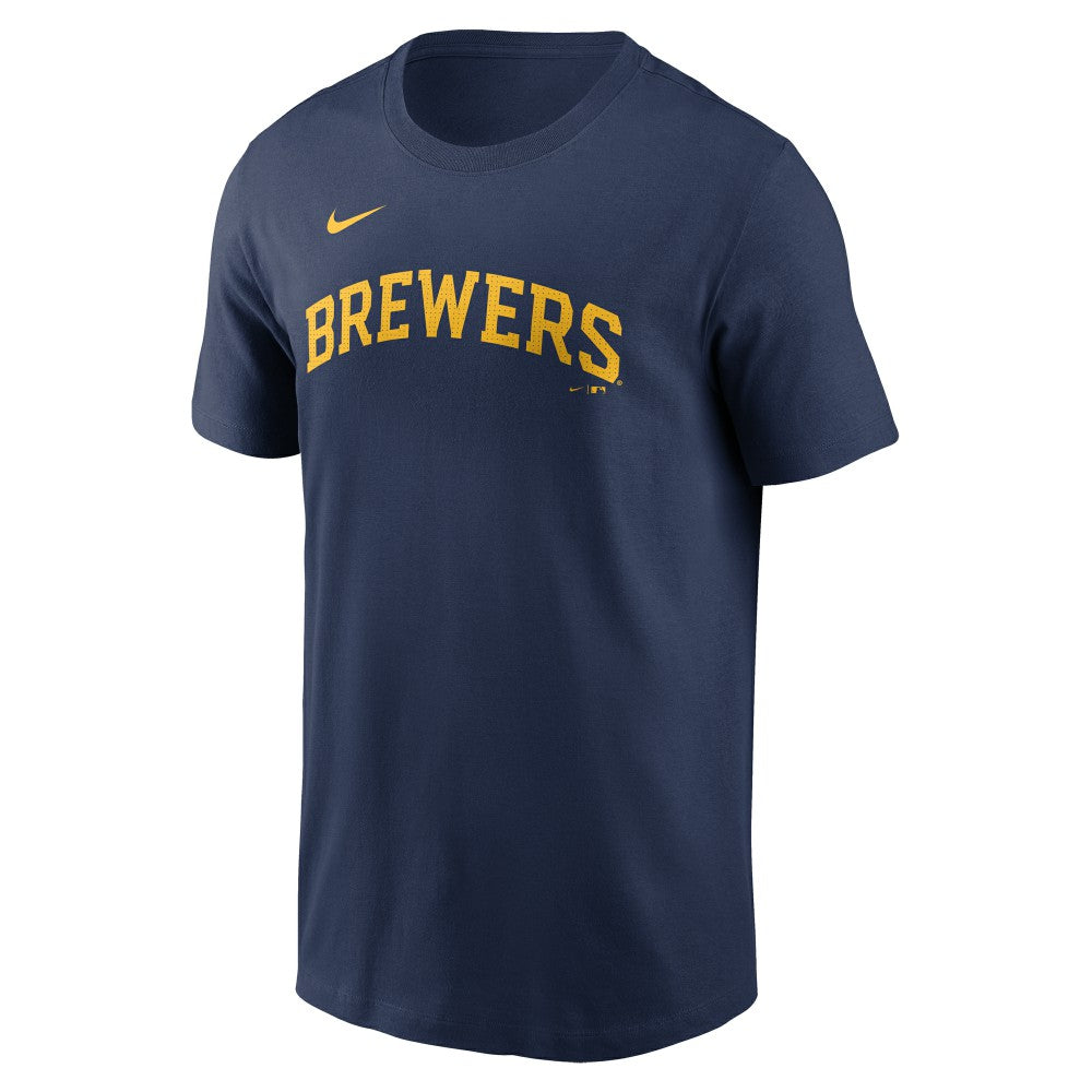 William Contreras Milwaukee Brewers Nike Fuse Name & Number T-Shirt | MLB New