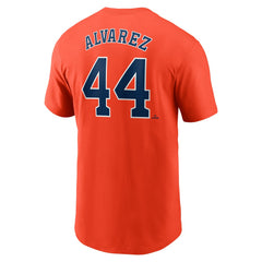 Yordan Alvarez Houston Astros Nike Fuse Name & Number T-Shirt | MLB On Sale