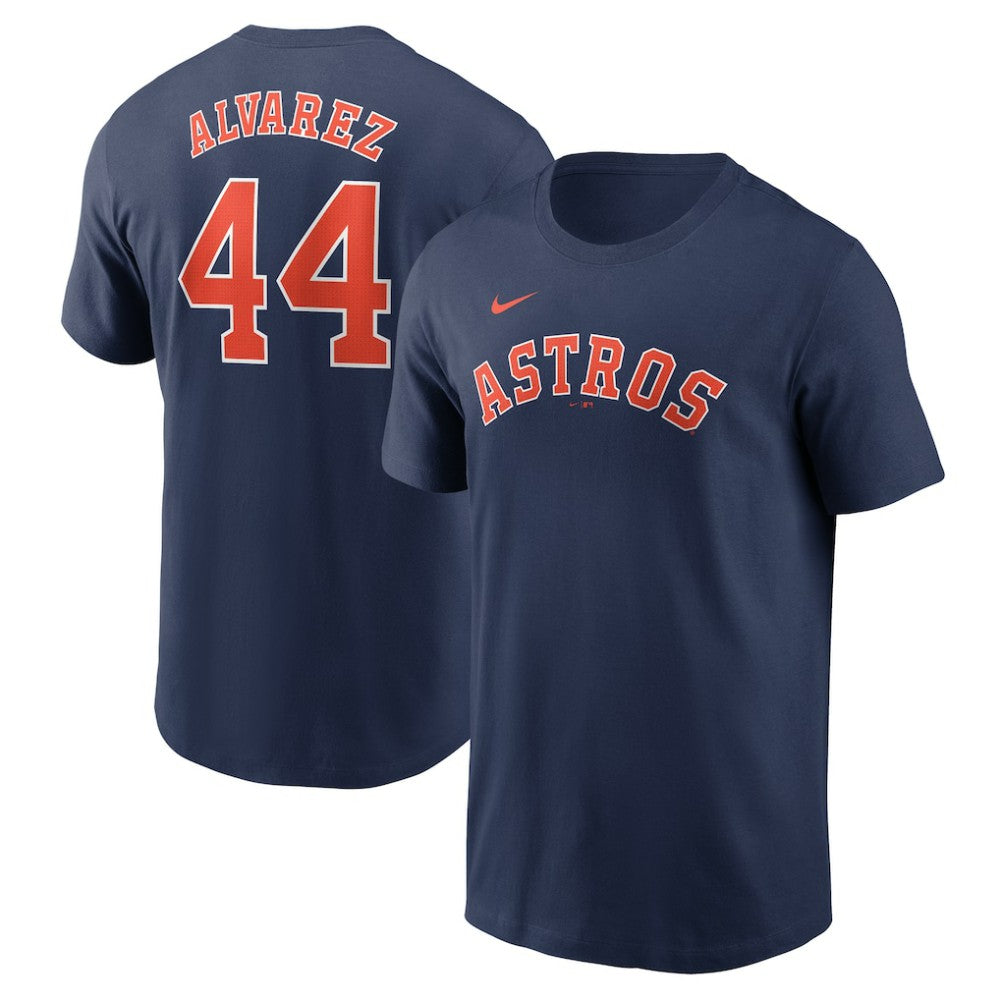 Yordan Alvarez Houston Astros Nike Fuse Name & Number T-Shirt | MLB Sale