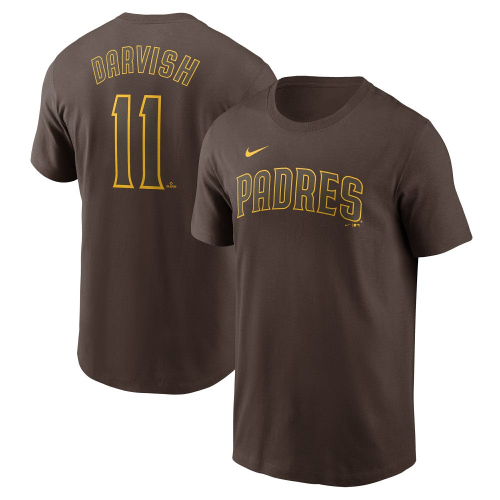 Yu Darvish San Diego Padres Nike Fuse Name & Number T-Shirt | MLB Outlet