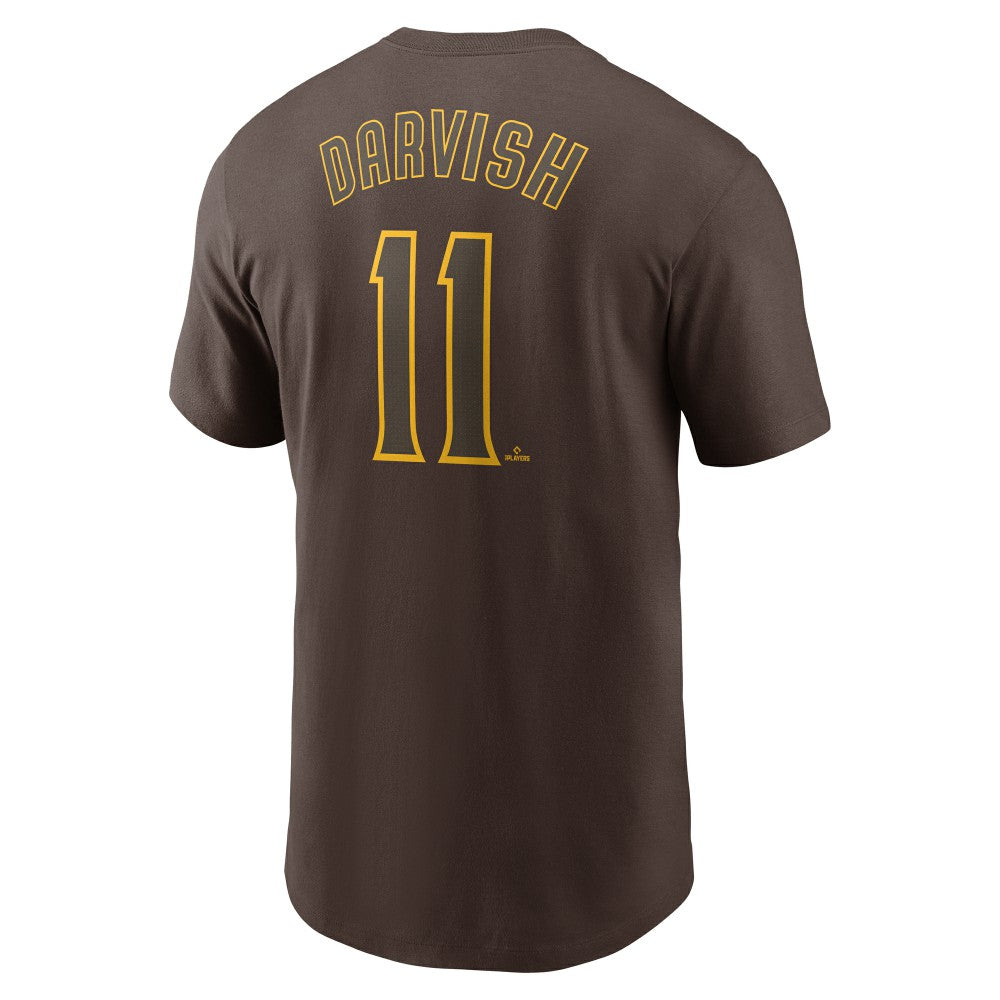 Yu Darvish San Diego Padres Nike Fuse Name & Number T-Shirt | MLB Outlet