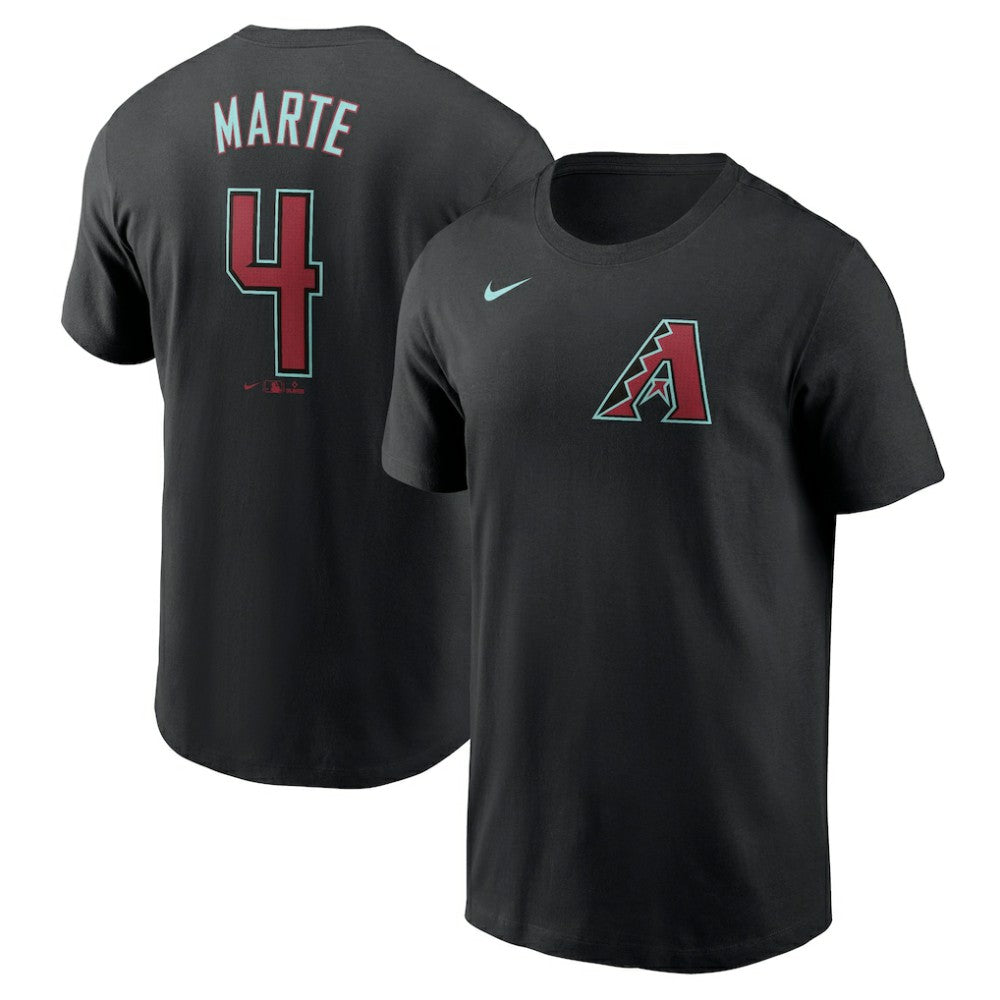 Ketel Marte Arizona Diamondbacks Nike Fuse Name & Number T-Shirt | MLB US