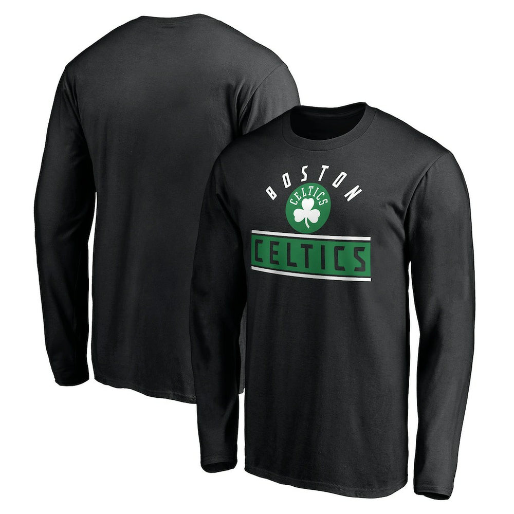 Boston Celtics Team Arch Knockout Long Sleeve T-Shirt On Sale