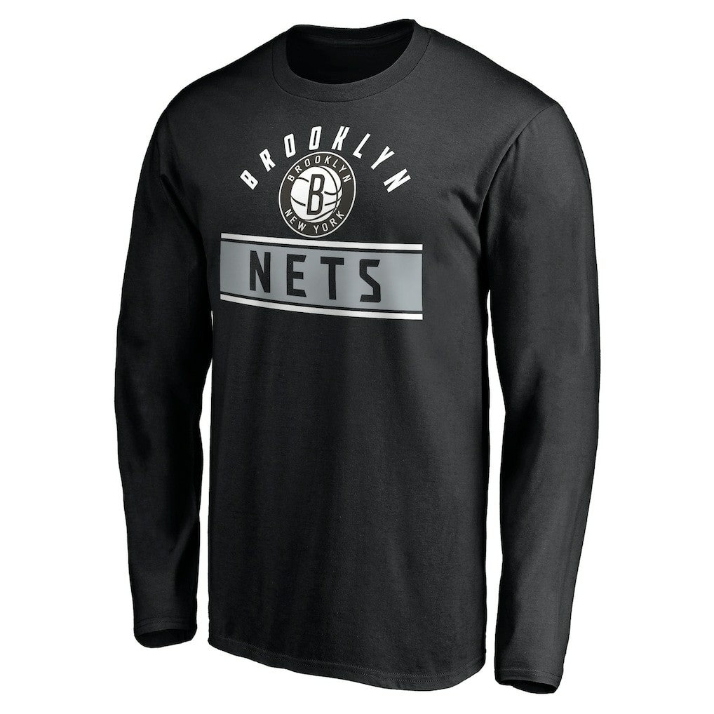 Brooklyn Nets Team Arch Knockout Long Sleeve T-Shirt Discount