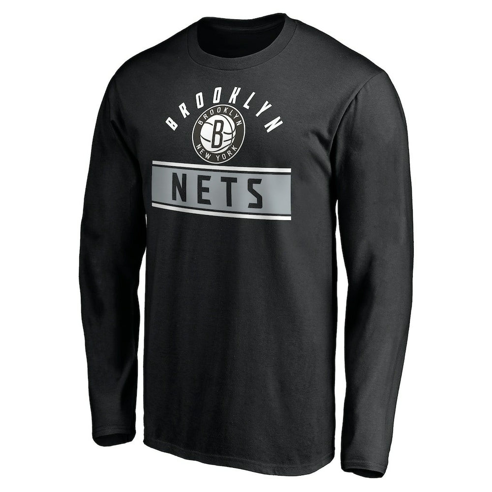 Brooklyn Nets Team Arch Knockout Long Sleeve T-Shirt Discount