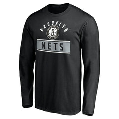 Brooklyn Nets Team Arch Knockout Long Sleeve T-Shirt Discount