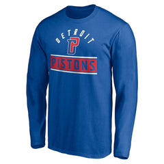 Detroit Pistons Team Arch Knockout Long Sleeve T-Shirt sale Outlet