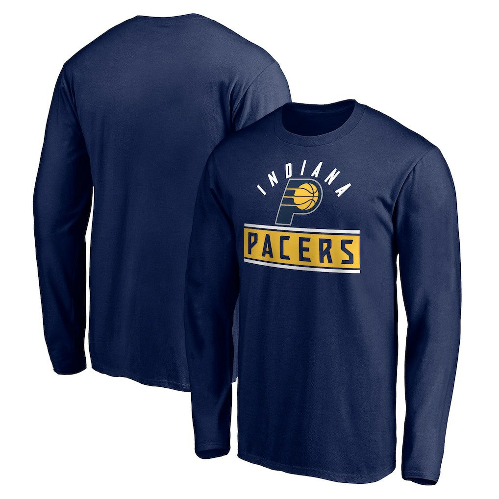 Indiana Pacers Team Arch Knockout Long Sleeve T-Shirt Discount