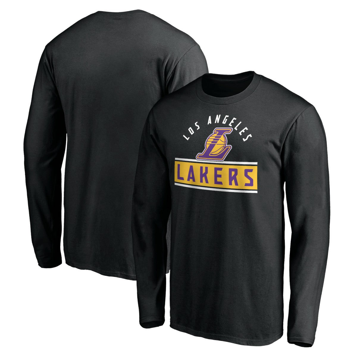 Los Angeles Lakers Team Arch Knockout Long Sleeve T-Shirt Online