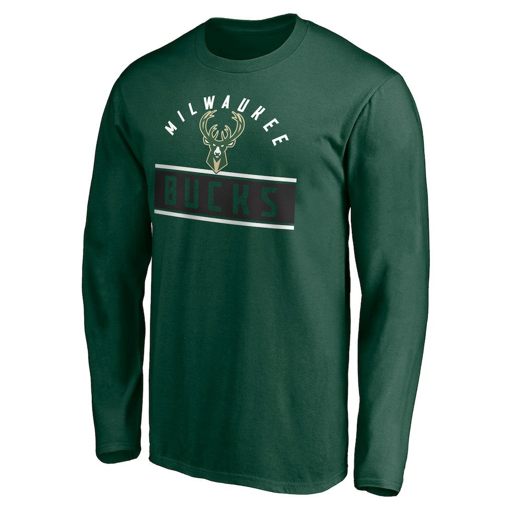 Milwaukee Bucks Team Arch Knockout Long Sleeve T-Shirt Online