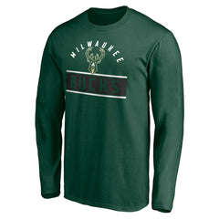 Milwaukee Bucks Team Arch Knockout Long Sleeve T-Shirt Online