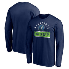 Minnesota Timberwolves Team Arch Knockout Long Sleeve T-Shirt Outlet