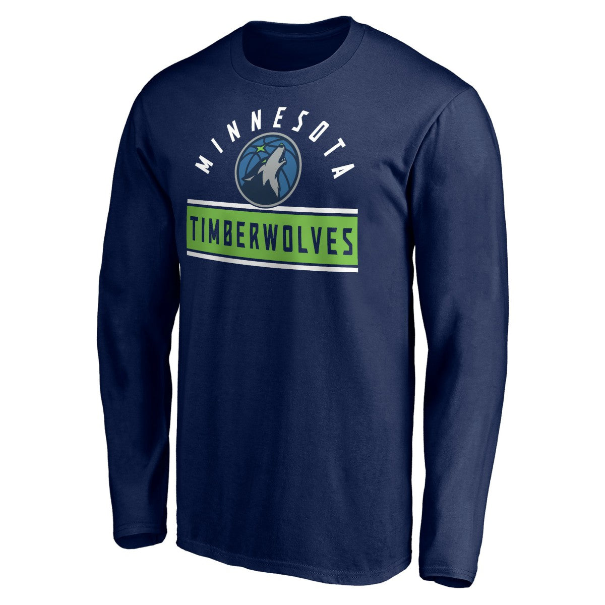 Minnesota Timberwolves Team Arch Knockout Long Sleeve T-Shirt Outlet