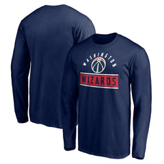 Washington Wizards Team Arch Knockout Long Sleeve T-Shirt Discount