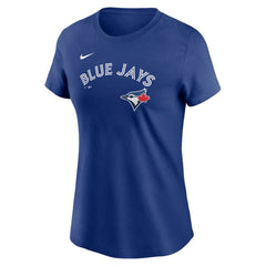 Vladimir Guerrero Jr. Toronto Blue Jays Nike Women's Cooperstown Collection Fuse Name & Number T-Shirt | MLB On Sale