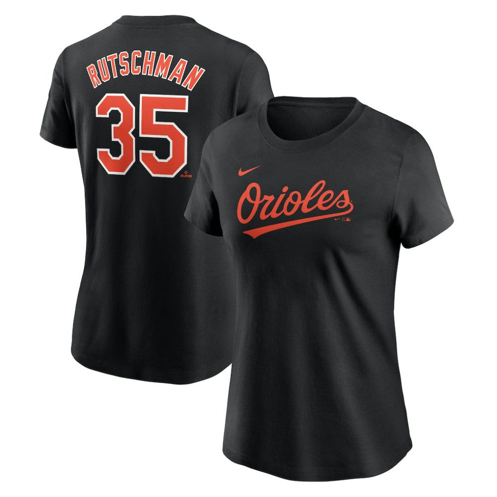 Adley Rutschman Baltimore Orioles Nike Women's Cooperstown Collection Fuse Name & Number T-Shirt | MLB Online