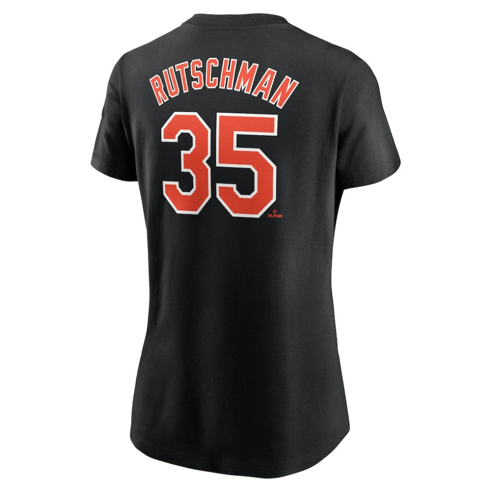 Adley Rutschman Baltimore Orioles Nike Women's Cooperstown Collection Fuse Name & Number T-Shirt | MLB Online