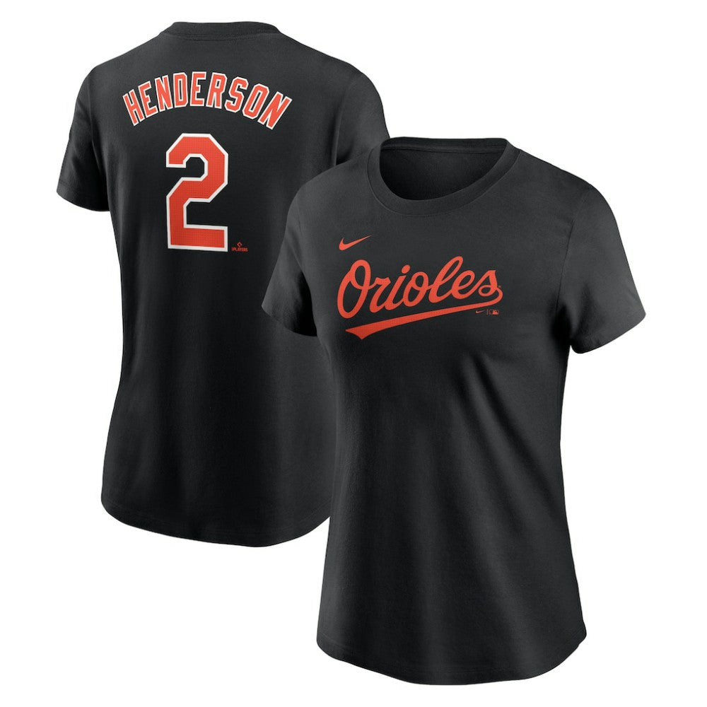 Gunnar Henderson Baltimore Orioles Nike Women's Cooperstown Collection Fuse Name & Number T-Shirt | MLB Online