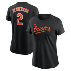 Gunnar Henderson Baltimore Orioles Nike Women's Cooperstown Collection Fuse Name & Number T-Shirt | MLB Online