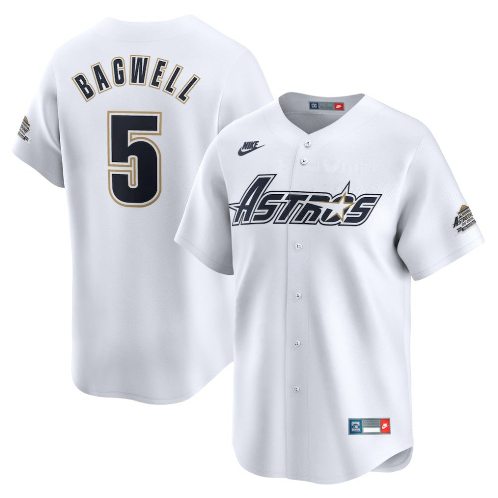 Jeff Bagwell Houston Astros Nike Throwback Cooperstown Collection Limited Jersey | MLB Outlet