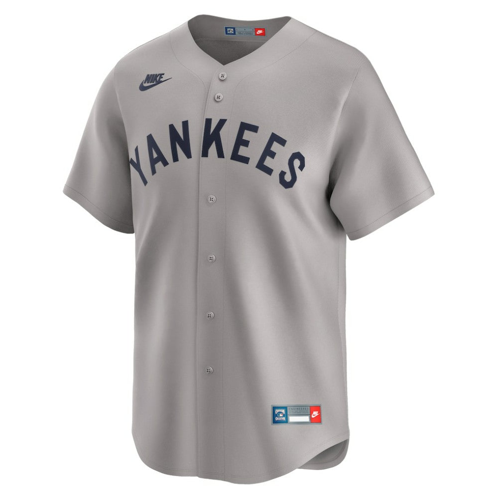 Mickey Mantle New York Yankees Throwback Cooperstown Collection Limited Jersey - Gray