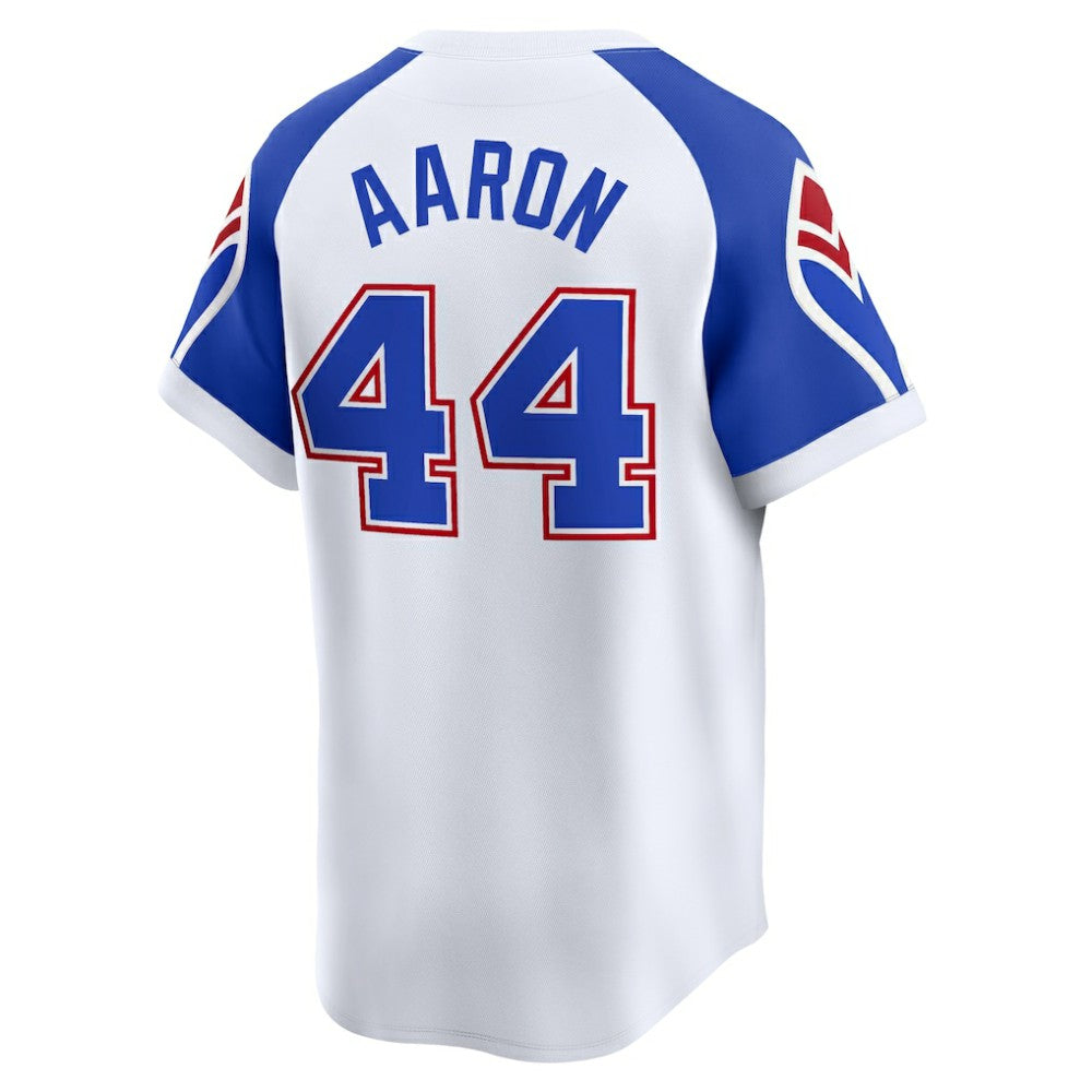Hank Aaron Atlanta Braves Nike Throwback Cooperstown Limited Jersey | MLB Near me