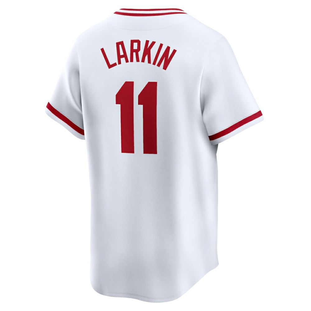 Barry Larkin Cincinnati Reds Nike Throwback Cooperstown Limited Jersey | MLB For sale