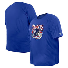 New York Giants New Era Big & Tall Helmet Historic Mark T-Shirt