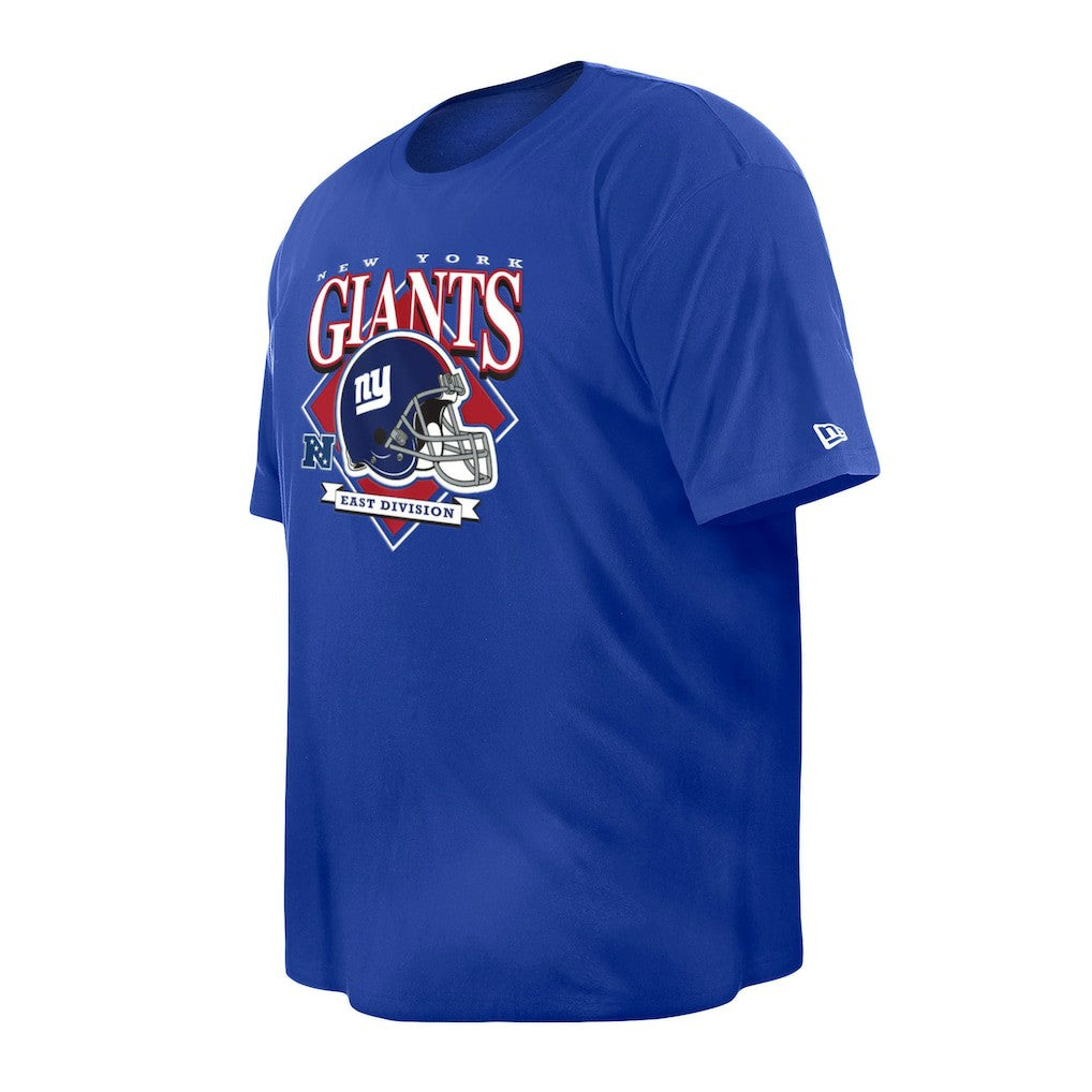 New York Giants New Era Big & Tall Helmet Historic Mark T-Shirt