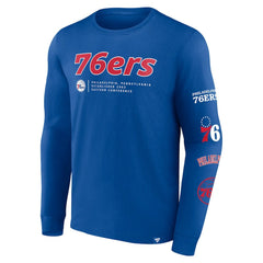 Philadelphia 76ers Baseline Long Sleeve T-Shirt On Sale
