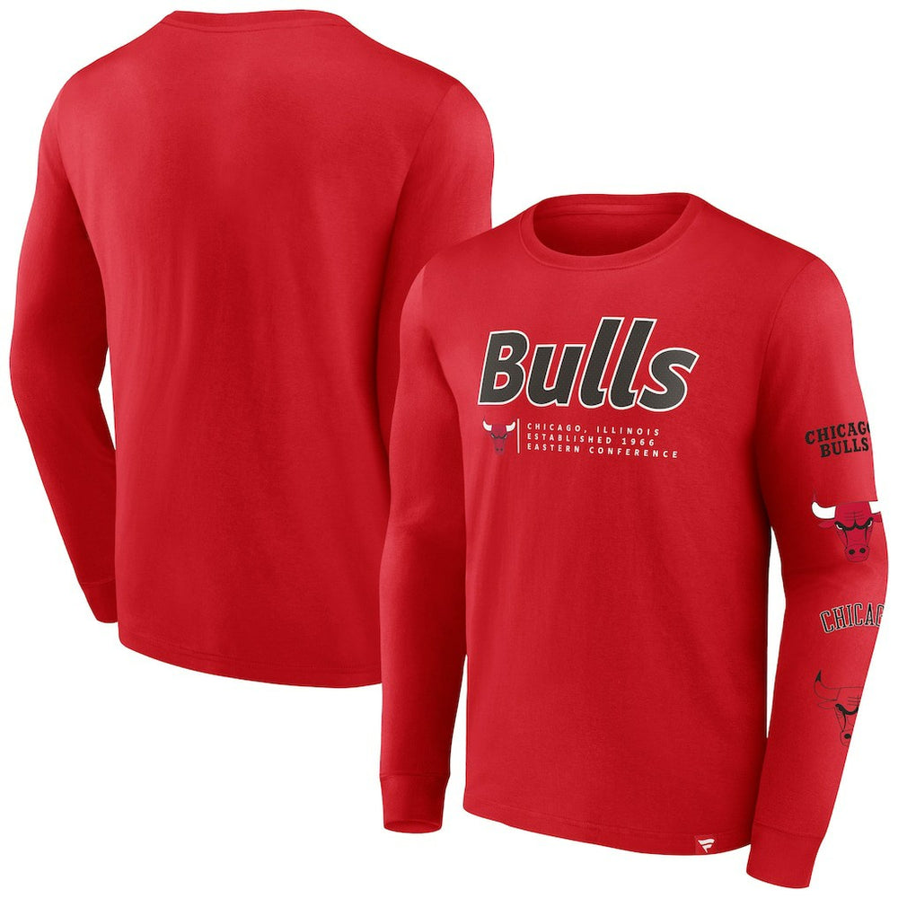 Chicago Bulls Baseline Long Sleeve T-Shirt sale On Sale