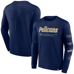 New Orleans Pelicans Baseline Long Sleeve T-Shirt Online