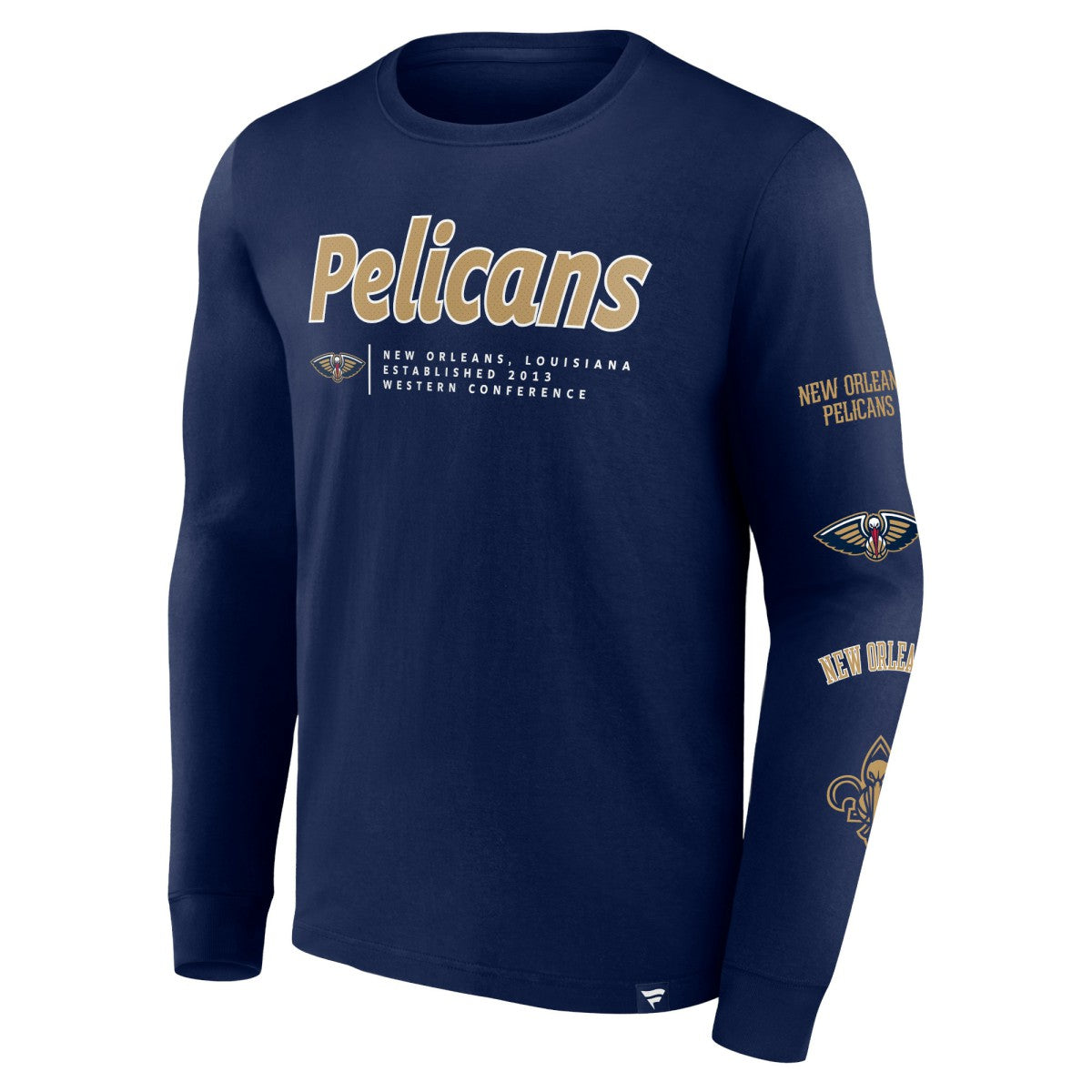 New Orleans Pelicans Baseline Long Sleeve T-Shirt Online