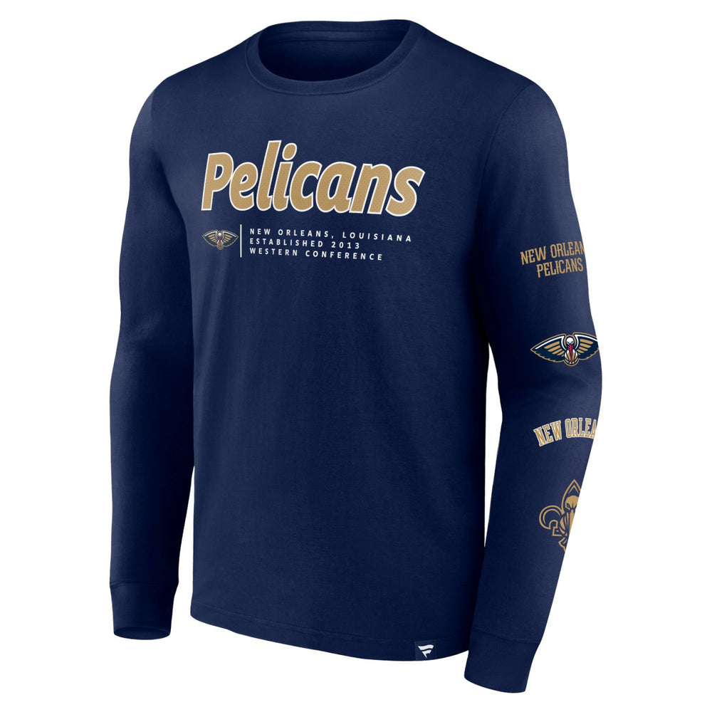 New Orleans Pelicans Baseline Long Sleeve T-Shirt Online