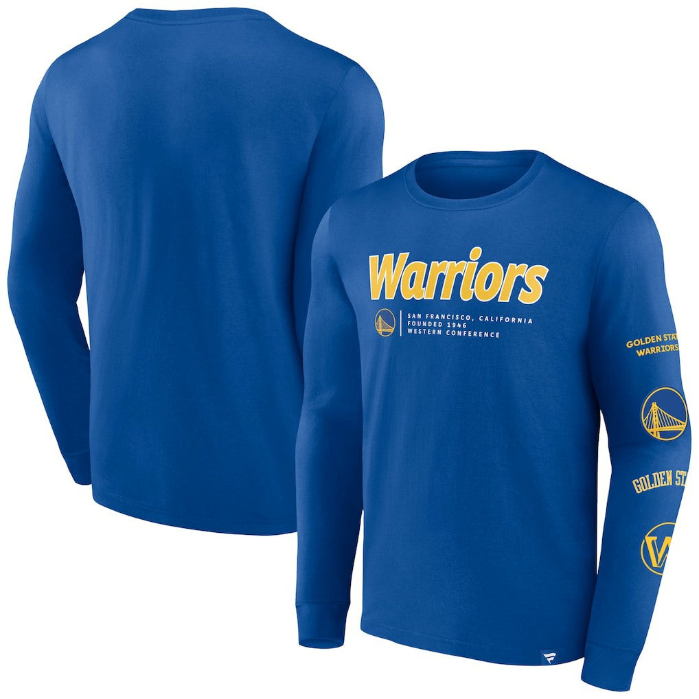 Golden State Warriors Baseline Long Sleeve T-Shirt sale Discount