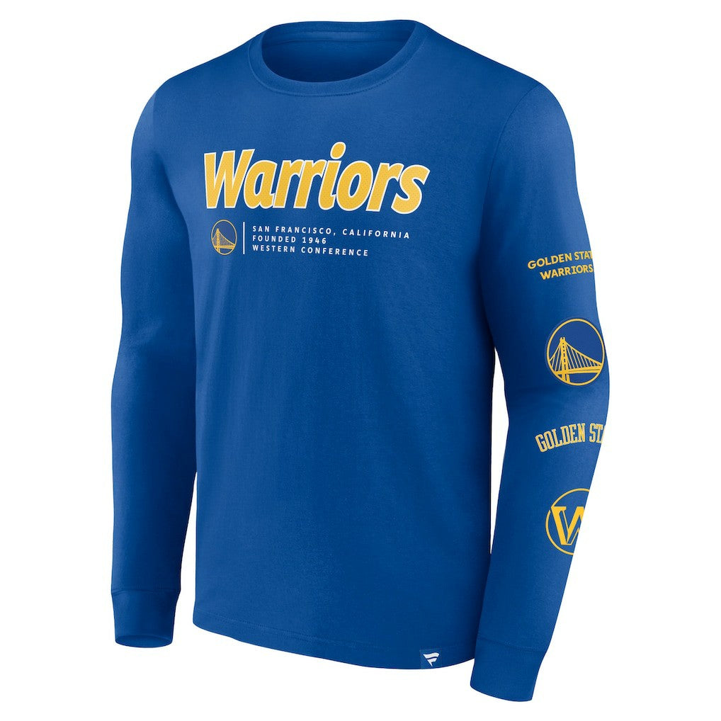 Golden State Warriors Baseline Long Sleeve T-Shirt sale Discount