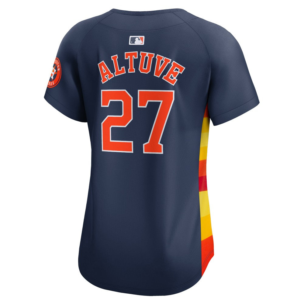 Jose Altuve Houston Astros Nike Women's Alternate Limited Player Jersey – Navy | MLB Online
