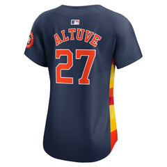 Jose Altuve Houston Astros Nike Women's Alternate Limited Player Jersey – Navy | MLB Online