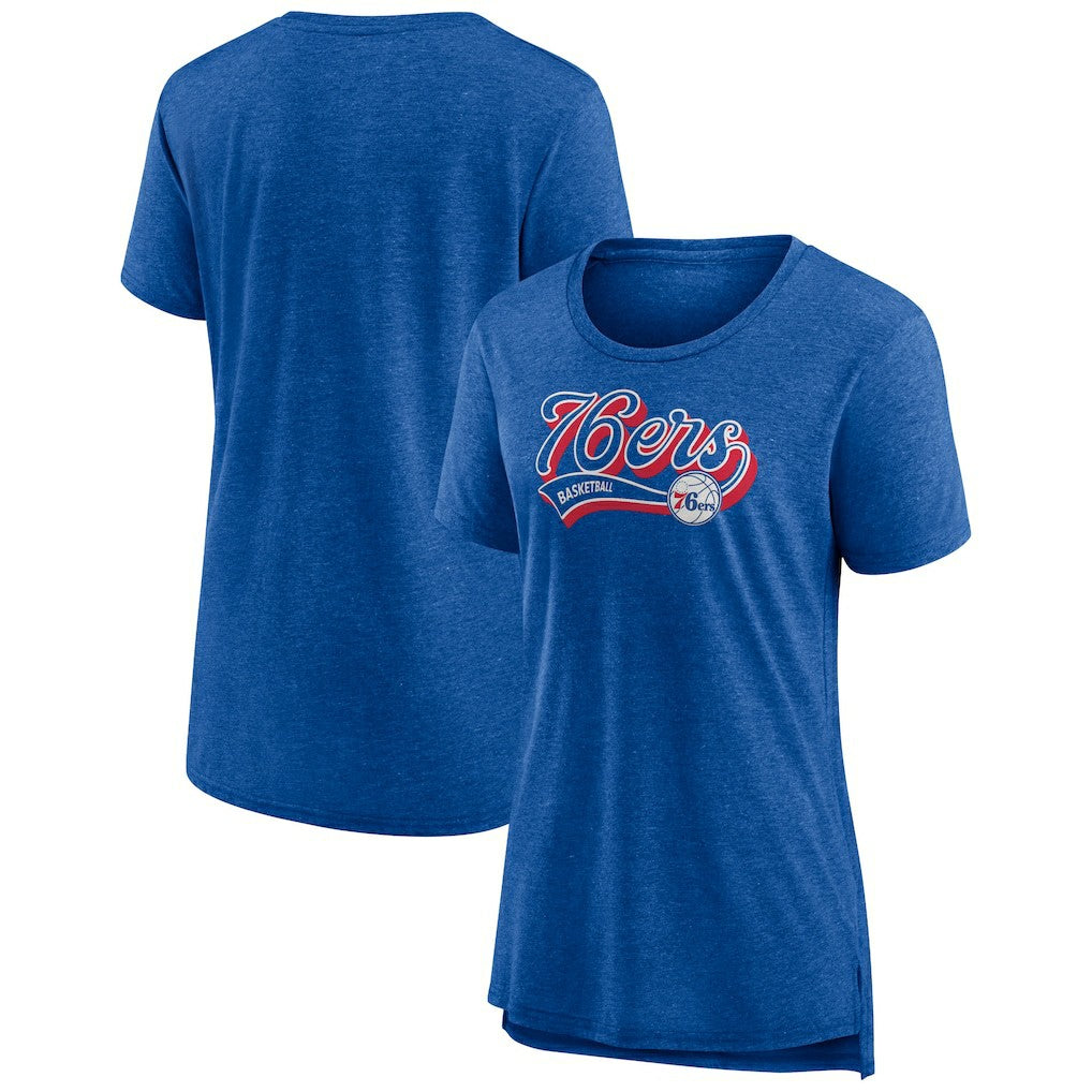 Philadelphia 76ers Women's League Leader Tri-Blend T-Shirt On Sale