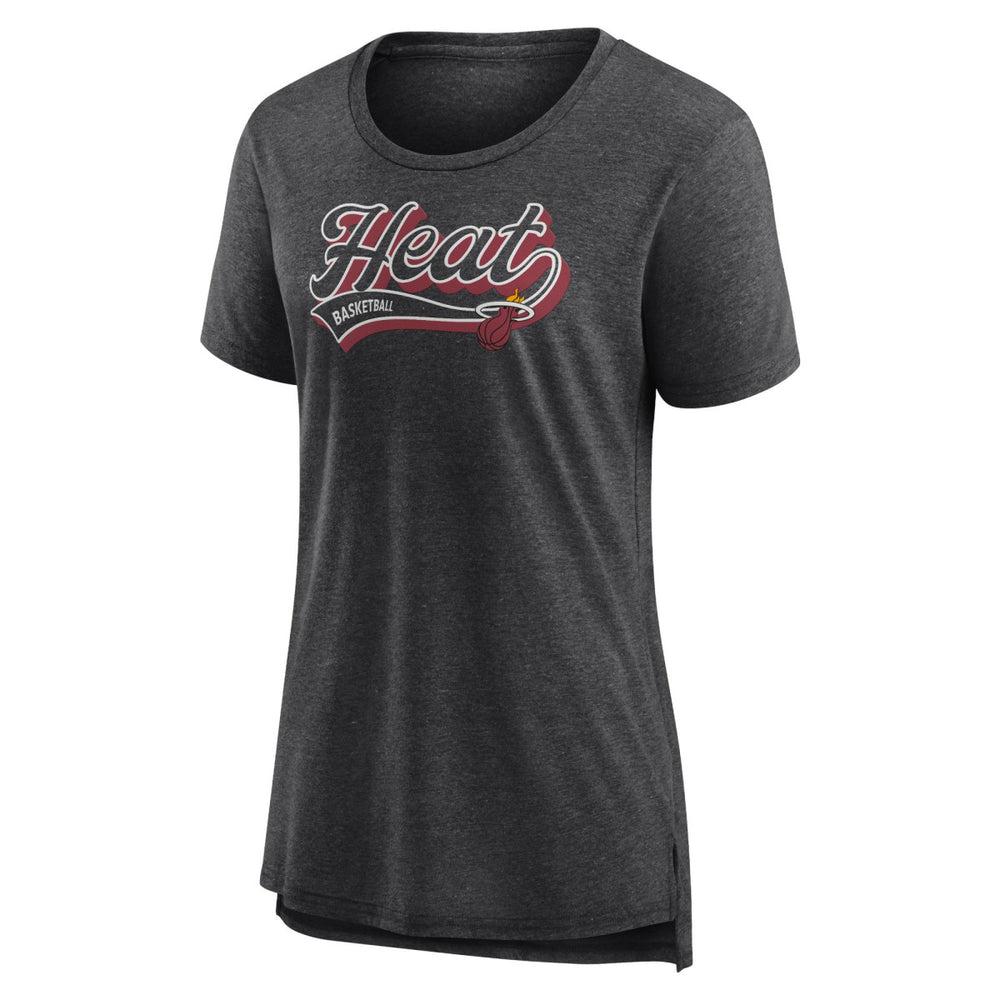 Miami Heat Women's League Leader Tri-Blend T-Shirt For Sale