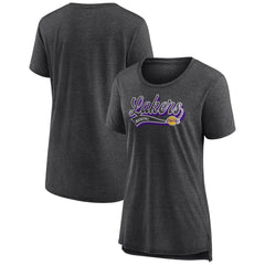 Los Angeles Lakers Women's League Leader Tri-Blend T-Shirt Discount