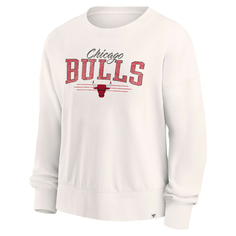 Chicago Bulls Women's Close the Game Pullover Sweatshirt New