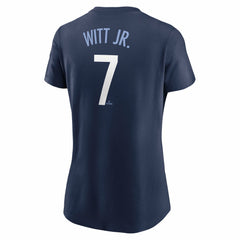 Bobby Witt Jr. Kansas City Royals Nike Women's City Connect Fuse Name & Number T-Shirt | MLB Sale