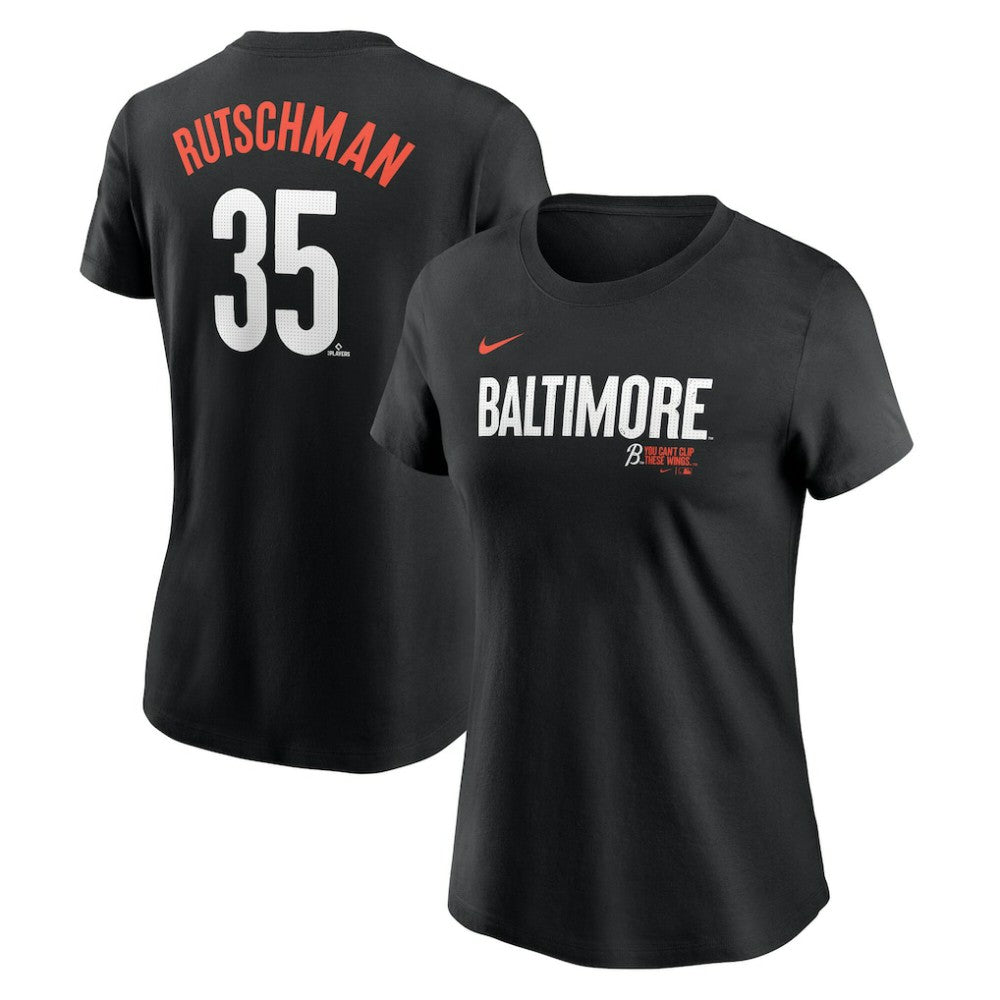 Adley Rutschman Baltimore Orioles Nike Women's City Connect Fuse Name & Number T-Shirt | MLB Sale