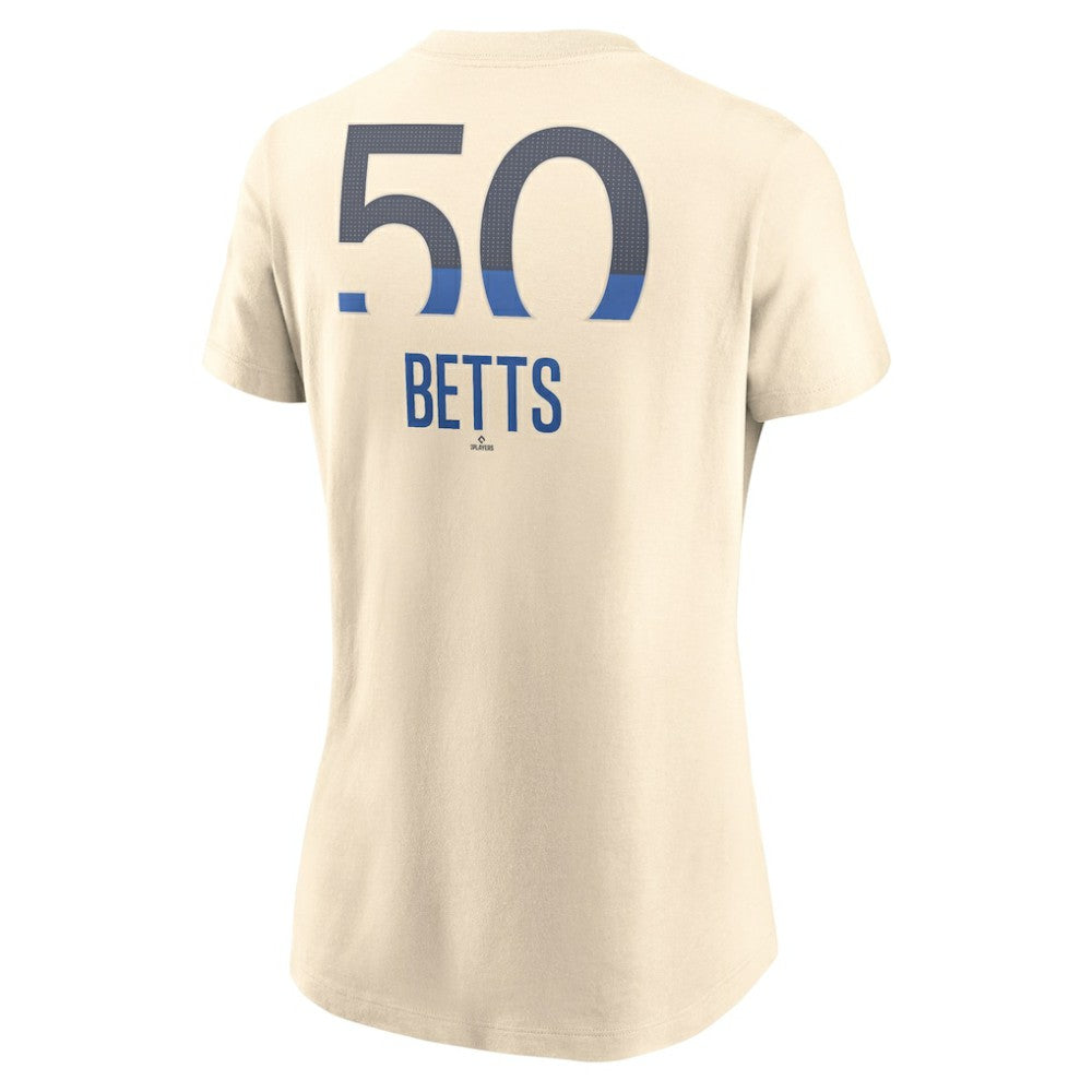 Mookie Betts Los Angeles Dodgers Nike Women's 2024 City Connect Fuse Name & Number T-Shirt | MLB US