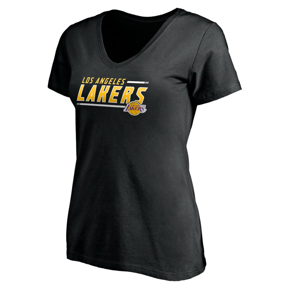 Los Angeles Lakers Women's Mascot In Bounds V-Neck T-Shirt Outlet